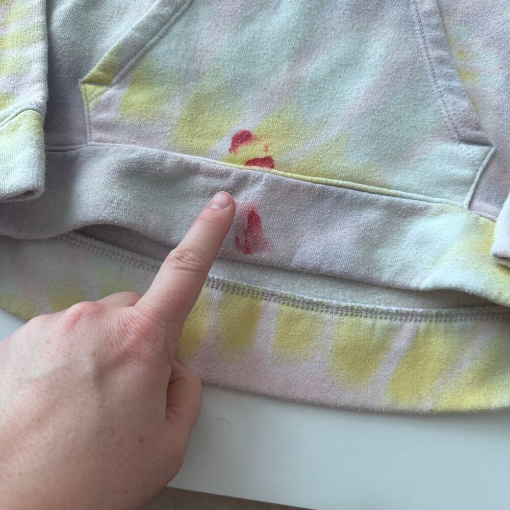 Nike Tie Dye Pullover Hoodie Sweatshirt - Play Condition - Picture 2 of 3